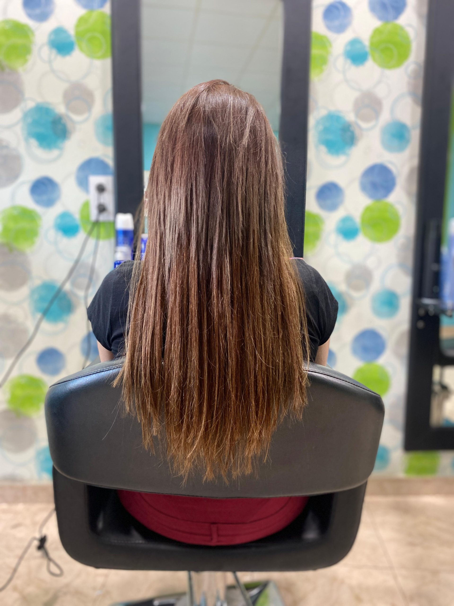 Después extensiones adhesivas Después extensiones adhesivas
